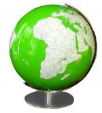  S723485 Columbus Artline grün Globus mit Swarovski Zirkonia Durchmesser 34cm Farbwechsellampe Leuchtglobus Globe Design World Earth green